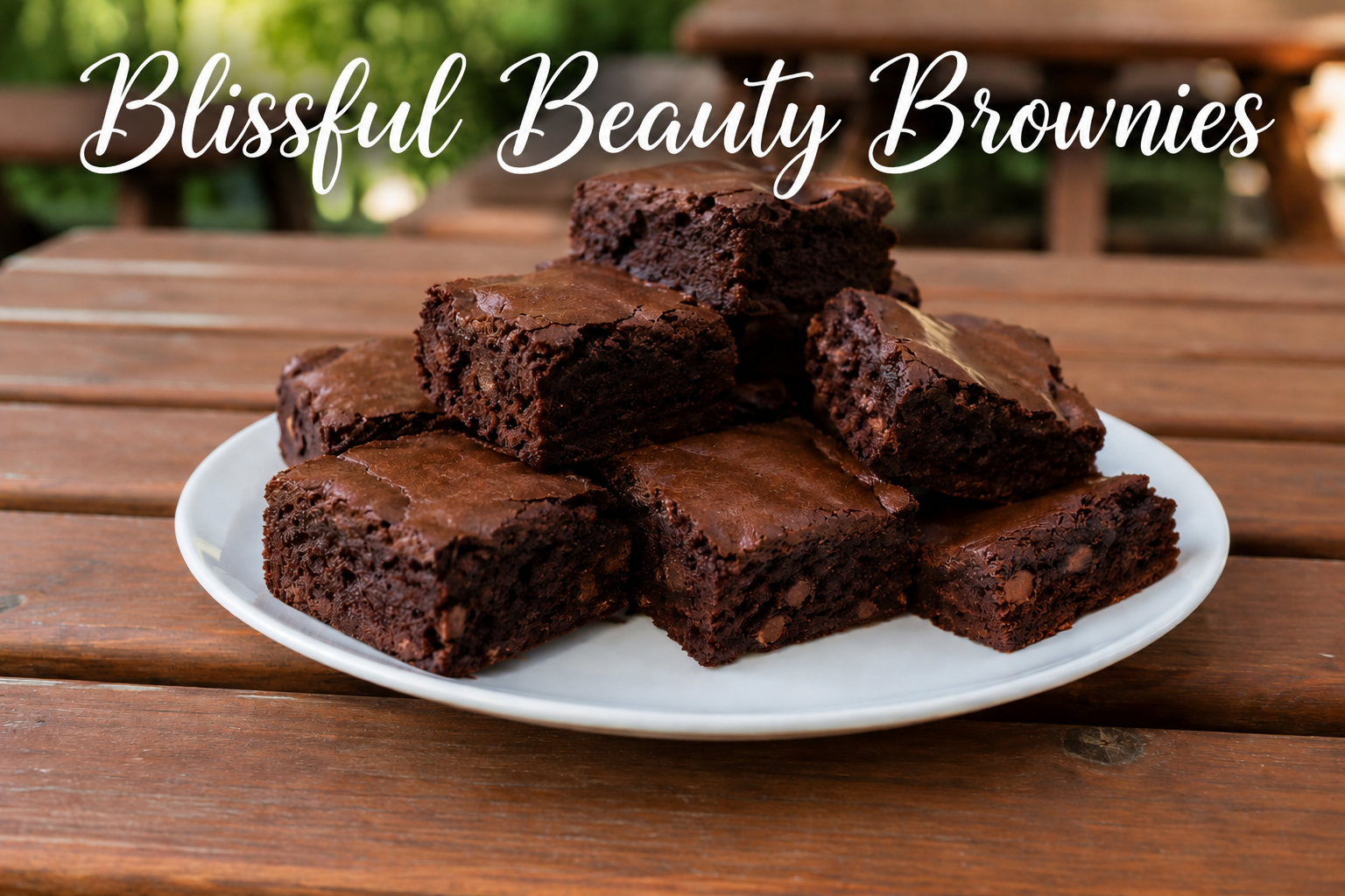 Blissful Beauty Brownies